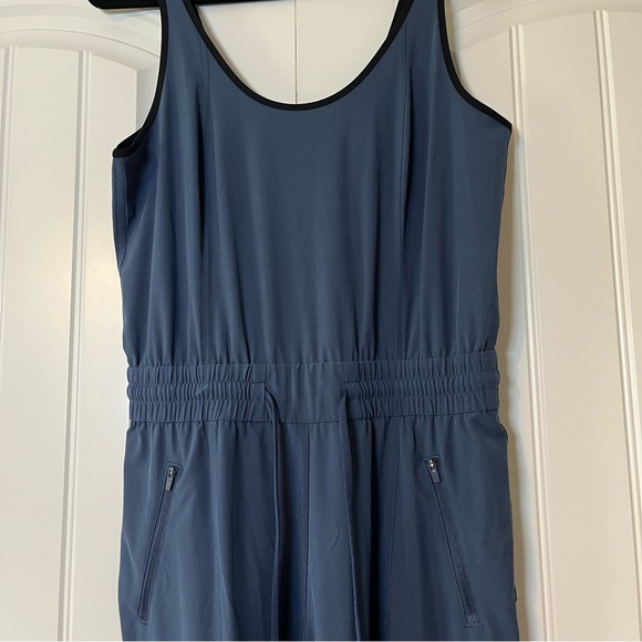 Athleta Unbound Jumpsuit Iron Blue Size XS Athletic Athleisure Casual - Picture 8 of 13